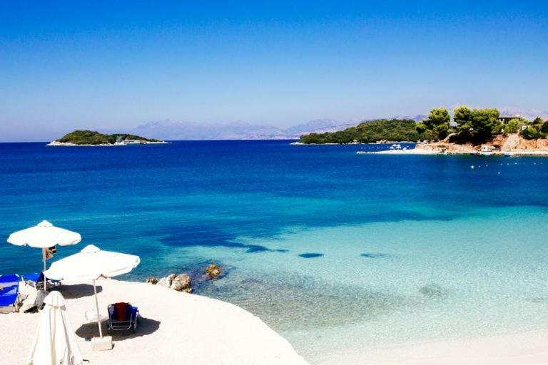 Stylish Seaview House Apartman Saranda Kültér fotó